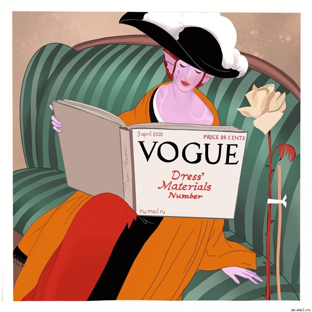 VOGUE-PW :: по мотивам обложки всемирно известного журнала Vogue