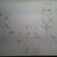 Слева на право: Ксю (!Sunny!), я (~Ритсуко~), Ира (~L@dy~)